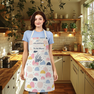 Minimalist Herb Whisperer Kitchen Customisable  Apron
