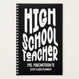 Minimalist High School Teacher Class Planner