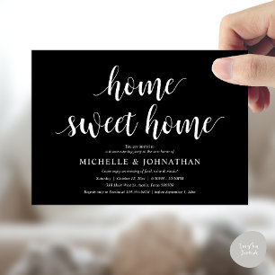 Minimalist Home Sweet Home Housewarming Party Invitation
