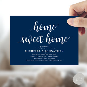 Minimalist Home Sweet Home Housewarming Party Invitation