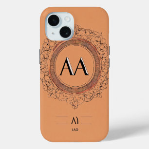 Minimalist Initials Symbol iPhone Case - IAO