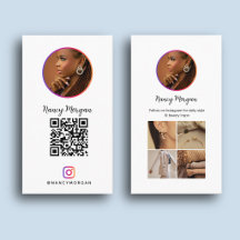 Minimalist Instagram QR Code Photo Grid