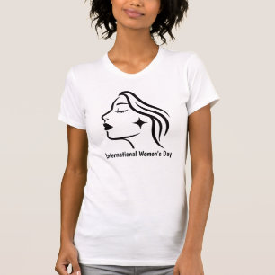 Minimalist International Women's Day T-Shirt