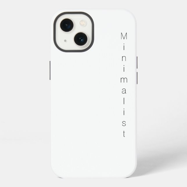 Minimalist Iphone case (Back)
