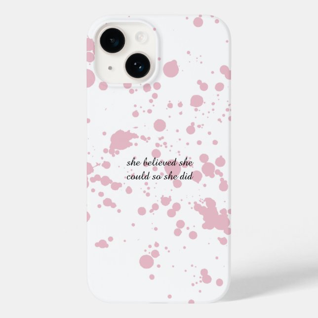 Minimalist iPhone Case Cover (Back)