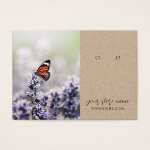 Minimalist  jewellery small Business Supplies card