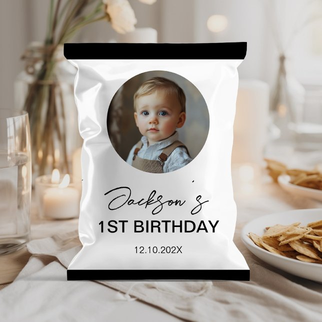 Minimalist Kids Birthday Chip Bag Wrapper (Creator Uploaded)