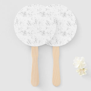 Minimalist Kid's Birthday Pattern Hand Fan
