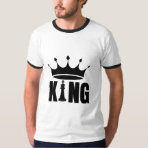 Minimalist King Crown Men T-Shirt