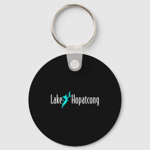 Minimalist Lake Hopatcong - New Jersey  Key Ring