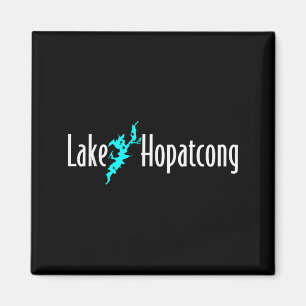 Minimalist Lake Hopatcong - New Jersey  Magnet