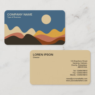Minimalist Landscape 170723 v3 Business Card