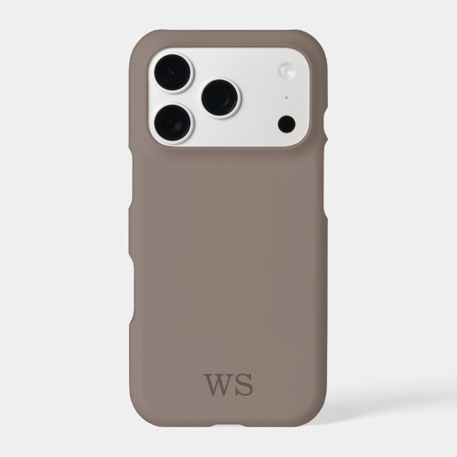 Minimalist Large Monogram Initial Quiet Luxury (Back)
