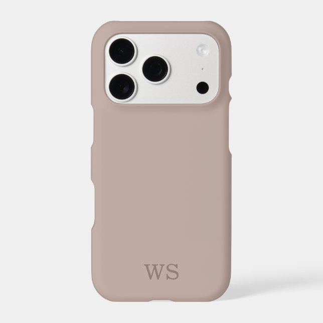 Minimalist Large Monogram Initial Quiet Luxury (Back)