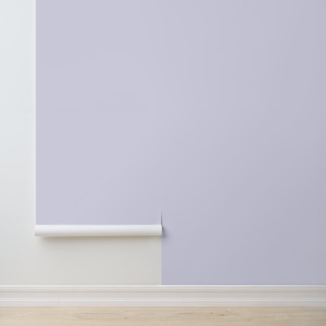 Minimalist light lavender mist solid plain elegant wallpaper (Application)