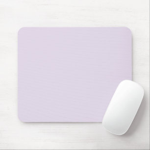 Minimalist light lilac lavender plain elegant mouse pad
