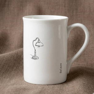 Minimalist Line Art Introvert Coffee Mug Gift