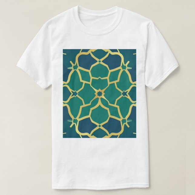 Minimalist Line Art Nature –T‑Shirt T-Shirt (Design Front)