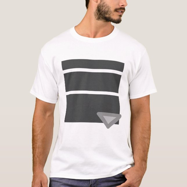 Minimalist Line Art T-Shirt (Front)