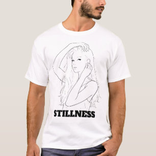 Minimalist Line Art Woman T-Shirt