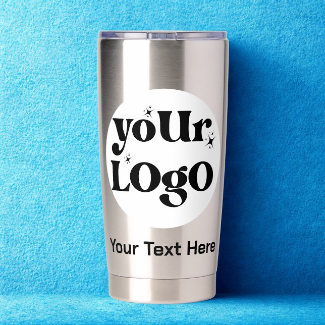 Minimalist Logo and Text Business Insulated Tumbler (Creator Uploaded)