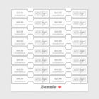 Minimalist Logo Jewerly Price Tag Barbell Label