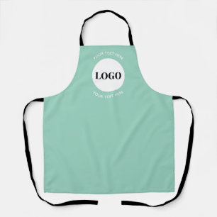 Minimalist Logo With Text Business  Apron