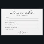 Minimalist love heart advice for the bride groom  flyer<br><div class="desc">Simple and minimalist love heart advice cards for the bride and groom. For more advanced customisation of this design,  e.g. changing layout,  font or text size please click the "CUSTOMIZE" button above. Please contact me for any questions!</div>