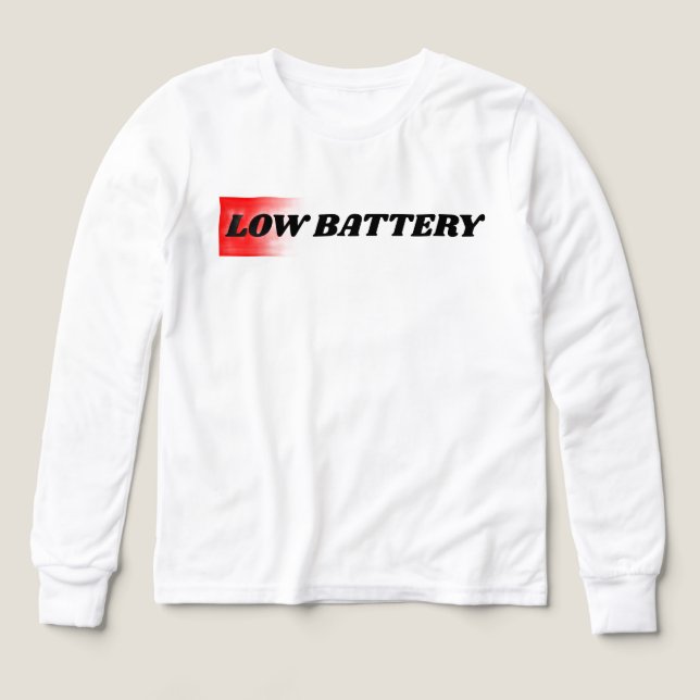 Minimalist Low Battery Design (Design Front)