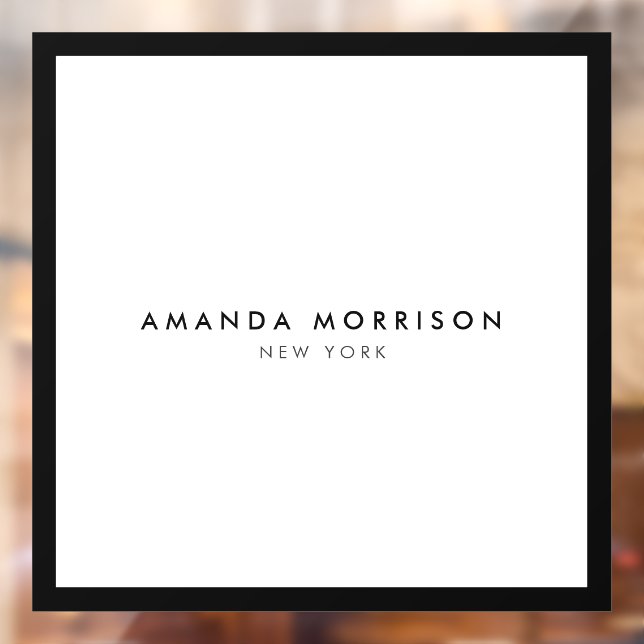 Minimalist Luxury Boutique Black/White (Sheet 2)