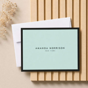 Minimalist Luxury Boutique Mint Gift Certificate