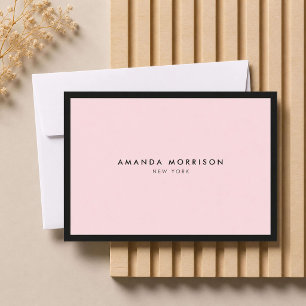 Minimalist Luxury Boutique Pink Gift Certificate