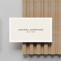 Minimalist Luxury Boutique White/Ivory