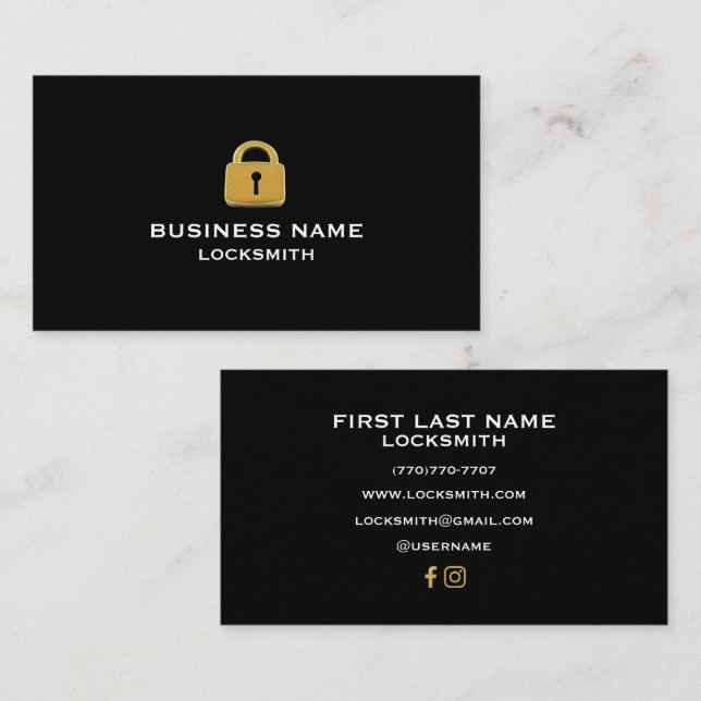 Minimalist Luxury Business Cards (Front/Back)
