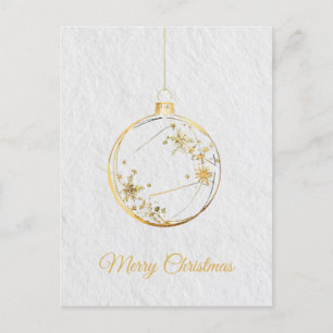Minimalist Luxury Christmas Postcards