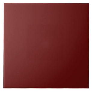 Minimalist Mahogany Red Plain Solid Colour Tile