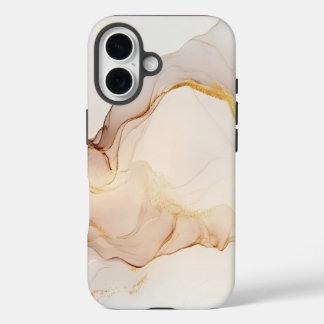 Minimalist Marble - Elegant & Timeless Design iPhone 16 Case