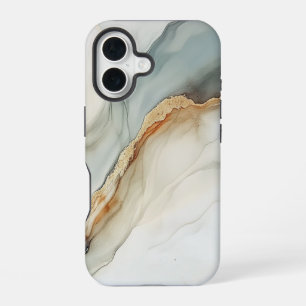 Minimalist Marble - Elegant & Timeless Design iPhone 16 Case