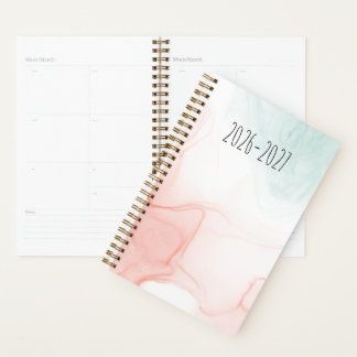 Minimalist Marble Wash Design Planner