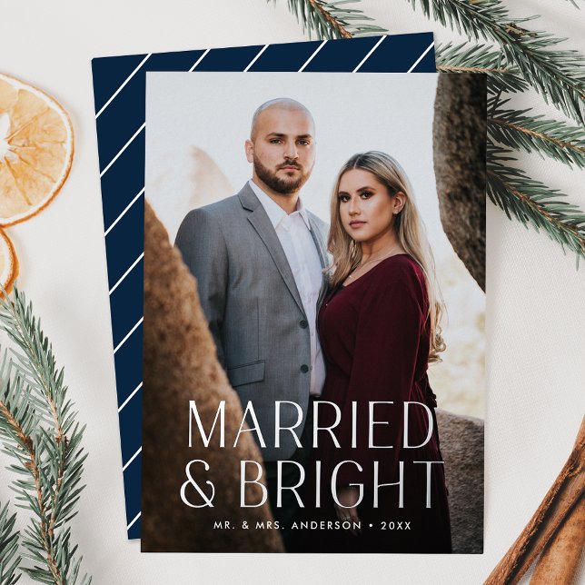 Minimalist Married and Bright Navy Photo (Creator Uploaded)