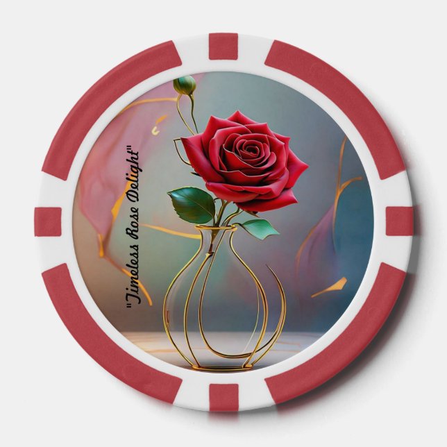 "Minimalist Masterpiece" Poker Chips (Front)