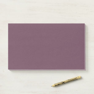 Minimalist Matte Plum Post-It Notes