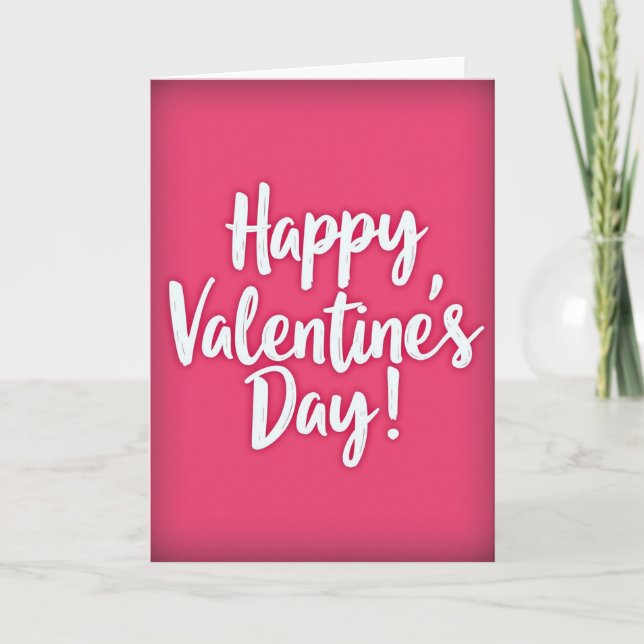 Minimalist Matte Valentines Card (Front)