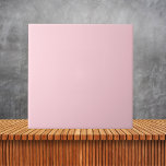 Minimalist Millennial Pink Plain Solid Colour Tile<br><div class="desc">Minimalist Millennial Pink Plain Solid Colour</div>
