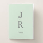 Minimalist mint green