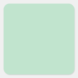 Minimalist Mint Green Sticker