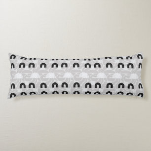 Minimalist Mixed Boho Arches Body Cushion