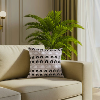 Minimalist Mixed Boho Arches Cushion
