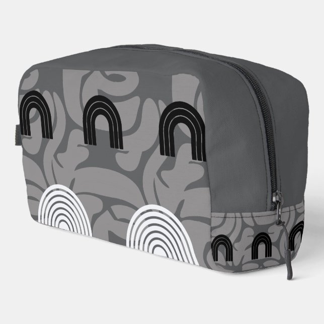 Minimalist Mixed Boho Arches Dopp Kit (Right Corner)