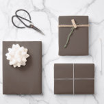 Minimalist Modern Abstract Brown  Wrapping Paper Sheet<br><div class="desc">Introducing our Minimalist Modern Abstract Brown Wrapping Paper sheets, a chic choice for your gift wrapping needs. This wrapping paper features a minimalist abstract design in a rich brown hue, perfect for adding a touch of contemporary elegance to any occasion. Crafted from high-quality materials, it ensures durability and ease of...</div>